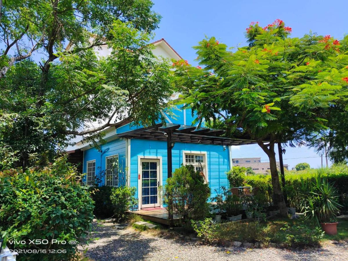 Appartamento Fish House 宜蘭獨棟別墅 戲水池 生態diy 安農溪自行車 Dongshan  Esterno foto