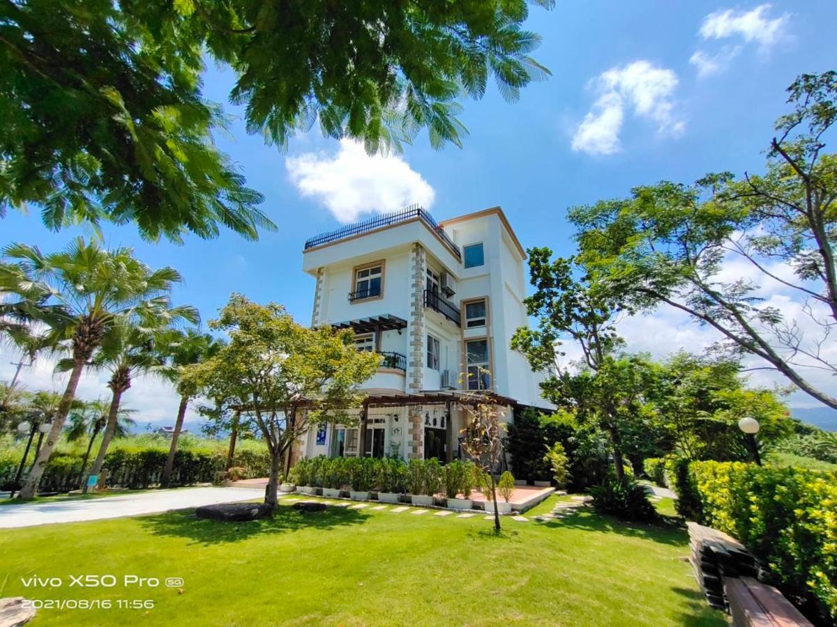 Appartamento Fish House 宜蘭獨棟別墅 戲水池 生態diy 安農溪自行車 Dongshan  Esterno foto