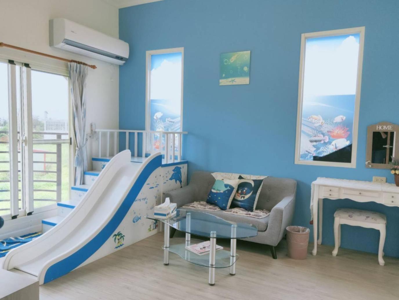 Appartamento Fish House 宜蘭獨棟別墅 戲水池 生態diy 安農溪自行車 Dongshan  Esterno foto